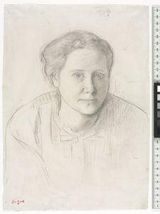 Victoria Dubourg, vers 1866 - Edgar Degas