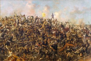 La dernière bataille de Custer par Edgar Samuel Paxson, 1899