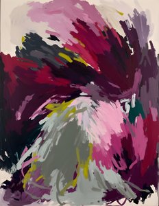 Tourbillon abstrait aux couleurs vives - Edie