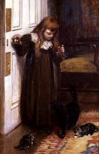 Jouant avec les Chatons - Edith F. Grey