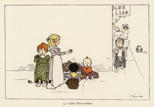 Les petits vendeurs de fleurs - Edith Farmiloe