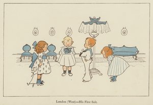 Londres (Ouest), son premier costume