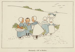 Normandie, en route pour le marché - Edith Farmiloe