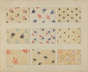 Patchs de quilt imprimés - Edith Magnette
