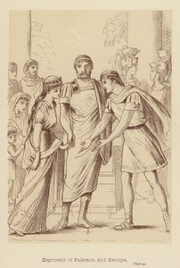 Espousals de Palamon et Emelye (litho)
