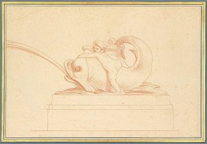 Dauphin crachant de l