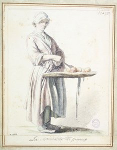 La marchande de pommes - Edmé Bouchardon