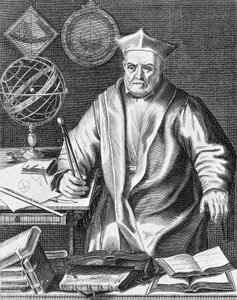 Christopher Clavius (1537-1612) astronome et mathématicien bavarois, gravure