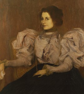 Portrait de Madame Besnard - Edmond François Aman Jean