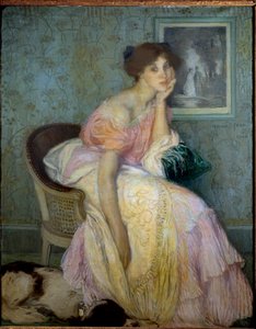 Portrait de Mlle Ella Carmichael, gouvernante des enfants