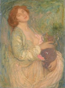 Femme avec vase - Edmond François Aman Jean