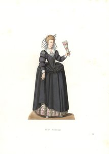 Femme française du règne du roi Henri III
