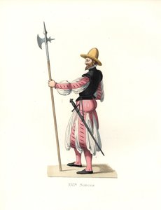 Mercenaire allemand - Edmond Lechevallier Chevignard