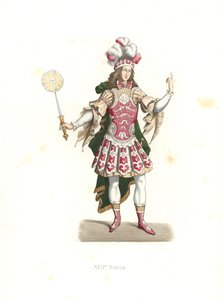 Louis XIV, le Roi Soleil, en costume de ballet