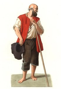 Paysanne de Lombardie (Italie)