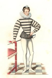 Portrait de Saint-Mégrin, gentilhomme français du XVIe siècle