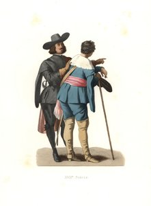 Portrait de deux artistes, Espagne - Edmond Lechevallier Chevignard