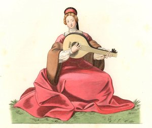 Femme de la noblesse anglaise
