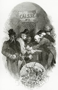 Emargement - illustration de Napoléon le Petit, 19e siècle