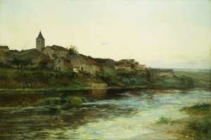 Une ville fluviale française - Edmond Petitjean