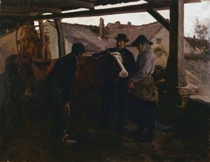 La vache malade
