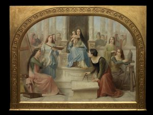 La Vierge inspirant les arts