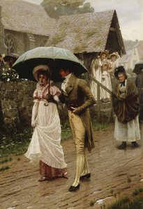 Un dimanche matin pluvieux, 1896