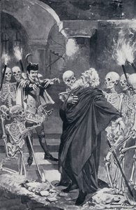 Illustration pour Faust de Goethe - Edmund Bruning