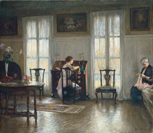 Mère et Marie, 1922 - Edmund Charles Tarbell