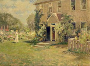 Un cottage en Nouvelle-Angleterre - Edmund Henry Garrett