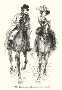 Illustration pour Jane Eyre de Charlotte Brontë