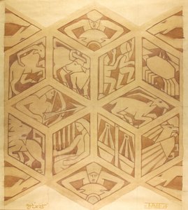 Signes du zodiaque - Art déco, avril 1934