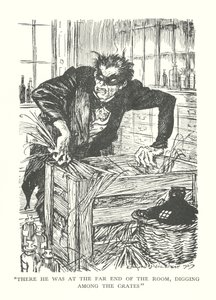 Illustration pour Le Cas étrange du Dr Jekyll et de M. Hyde de R. L. Stevenson (lithographie) - Edmund Joseph (after) Sullivan