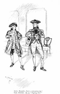 Illustration pour The Rivals de Sheridan (gravure)