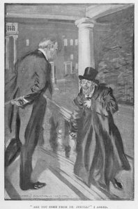 Illustration pour Dr Jekyll et Mr Hyde par R L Stevenson