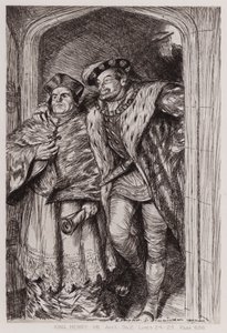 La célèbre histoire de la vie du roi Henri VIII, Acte I, Scène 2 - Edmund Joseph Sullivan