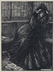 Illustration de Tennyson pour A Dream of Fair Women and Other Poems