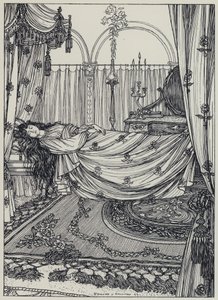 Illustration de Tennyson pour A Dream of Fair Women and Other Poems - Edmund Joseph after Sullivan