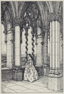 Illustration de Tennyson pour A Dream of Fair Women and Other Poems