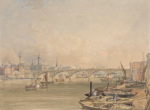 Vue du pont de Londres