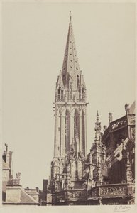 Église Saint-Pierre, Caen, 1855 (photo)