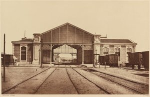 Toulon, Gare, 1861 ou plus tard (photo)