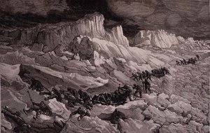 Dans les glaces, du 