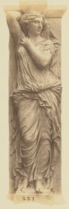 [Cariatide de Jules Cavelier, Décoration du Louvre, Paris]. - Édouard Baldus