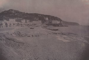 Les Ponchettes à Nice, vers 1855