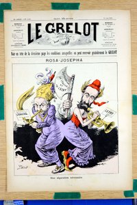 Couverture de "Le Grelot", numéro 1054, Satirique en Couleurs