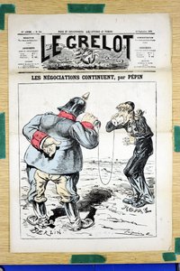Couverture de Le Grelot, numéro 388, Satirique en Couleurs