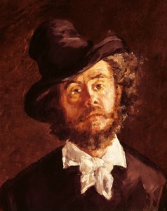 Artiste (portrait du peintre, Marcellin Desboutin) - Édouard Manet