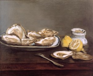 Huîtres - Édouard Manet
