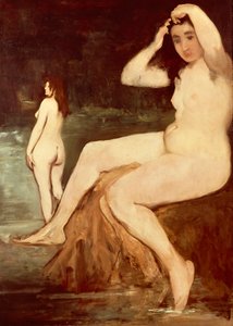 Baigneurs sur la Seine